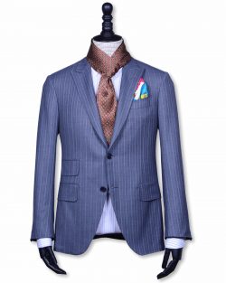 Ferruccio Milanesi men's silk scarf, gold, red and black medallion pattern luxury silk. unique silk scarf on sale in Vancouver